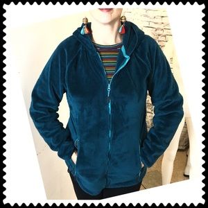 Tall Eddie Bauer Plush Zipper Hoodie Large Tall